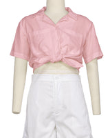Tied Bottom Shirt