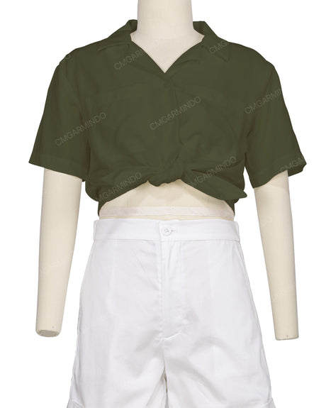 Tied Bottom Shirt