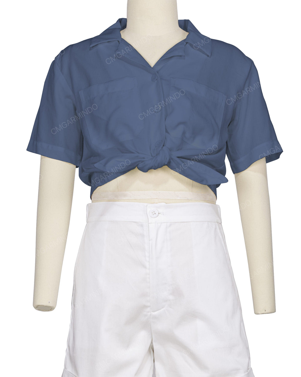 Tied Bottom Shirt
