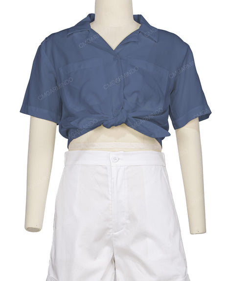 Tied Bottom Shirt