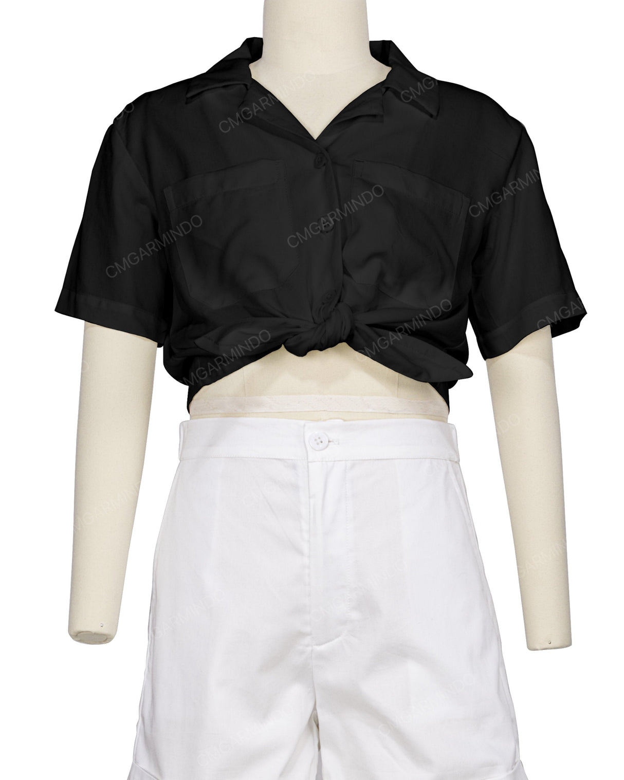Tied Bottom Shirt