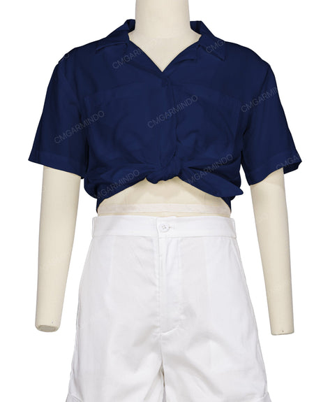 Tied Bottom Shirt