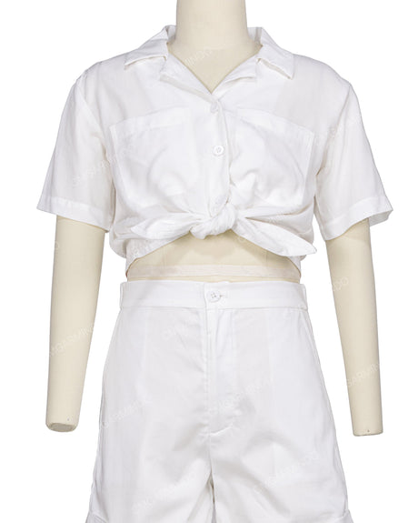Tied Bottom Shirt