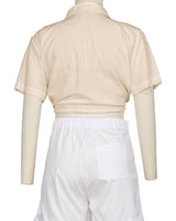Tied Bottom Shirt