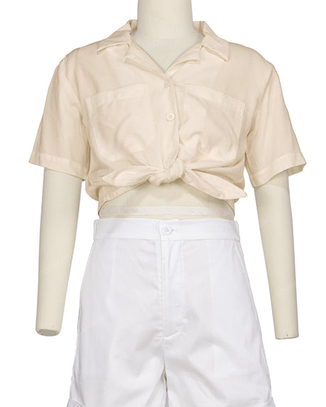 Tied Bottom Shirt