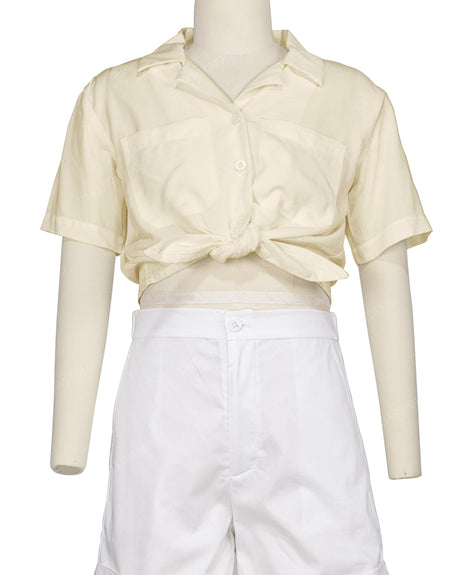 Tied Bottom Shirt