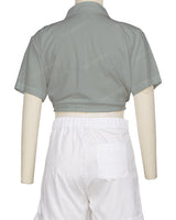 Tied Bottom Shirt