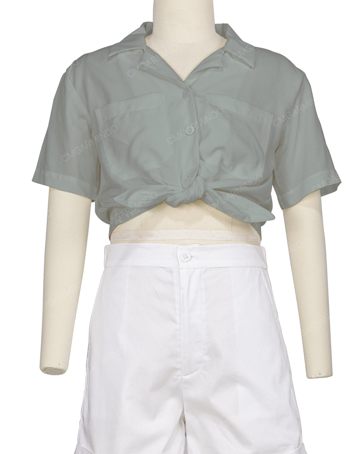 Tied Bottom Shirt