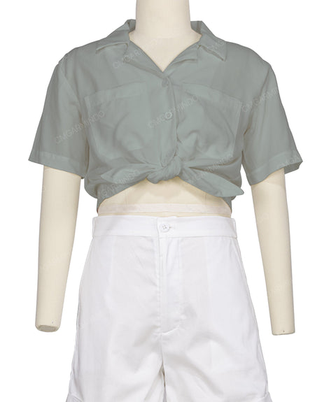 Tied Bottom Shirt