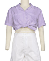 Tied Bottom Shirt
