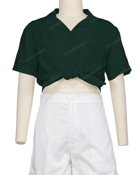 Tied Bottom Shirt