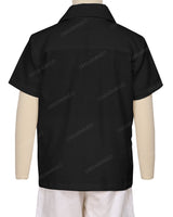 Regular Short Sleeve Button Up Shirt
