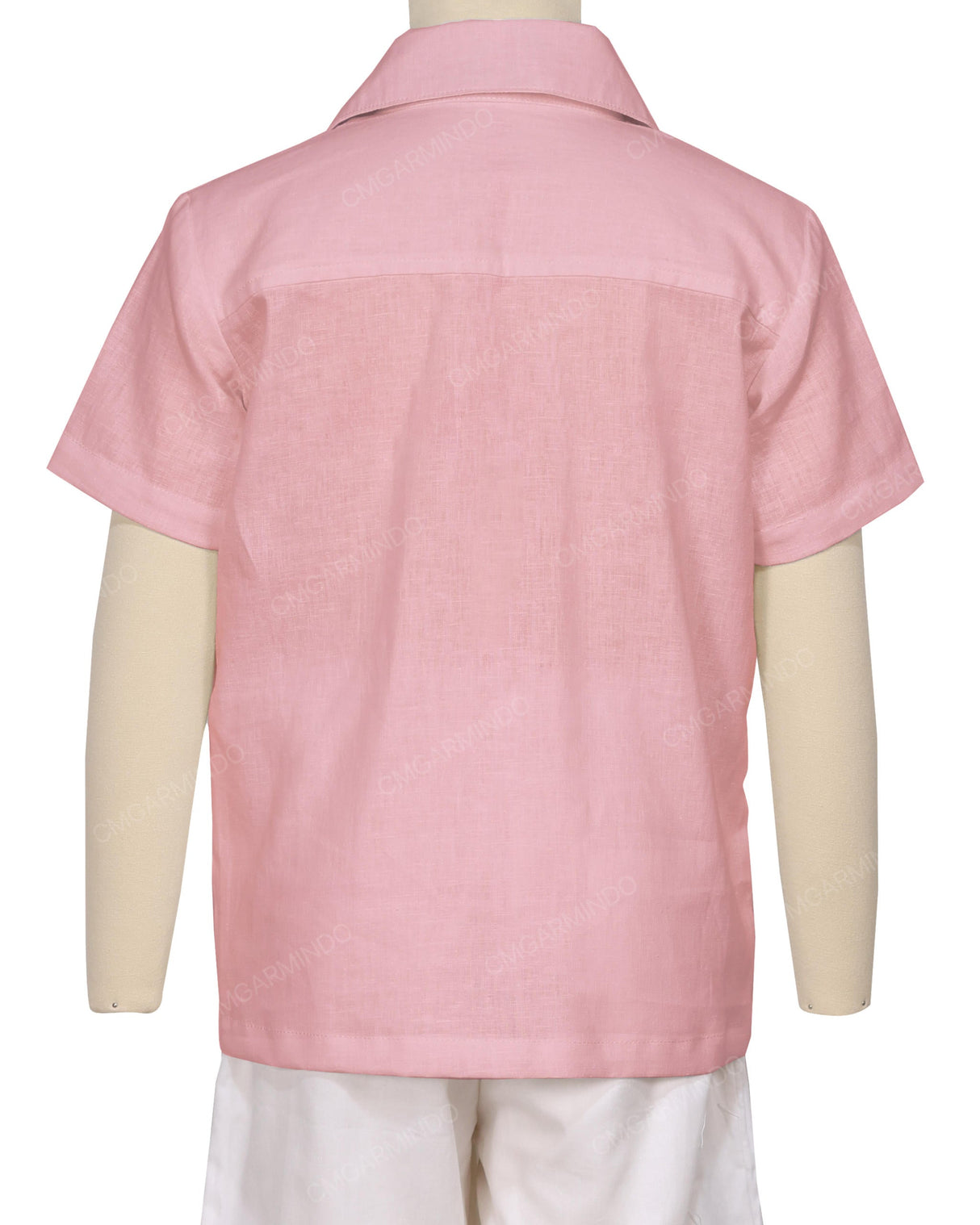 Regular Short Sleeve Button Up Shirt