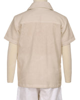 Regular Short Sleeve Button Up Shirt