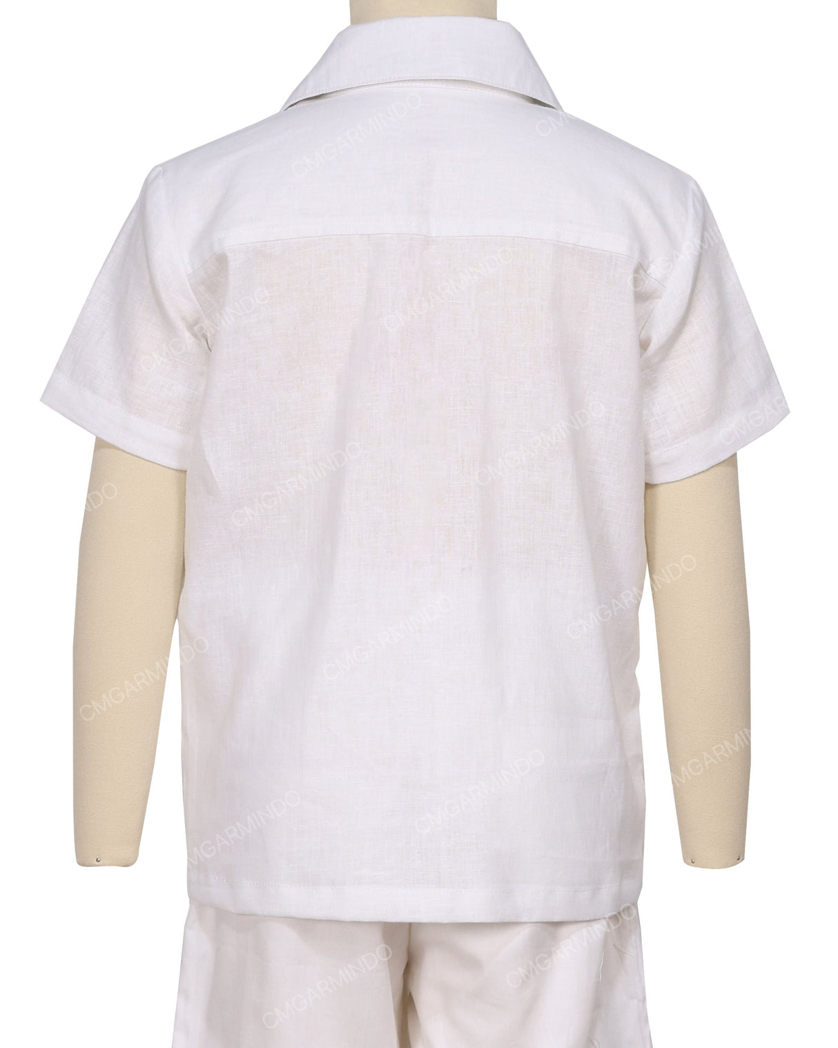 Regular Short Sleeve Button Up Shirt