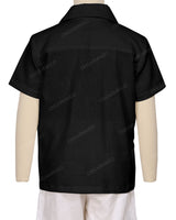 Regular Short Sleeve Button Up Shirt