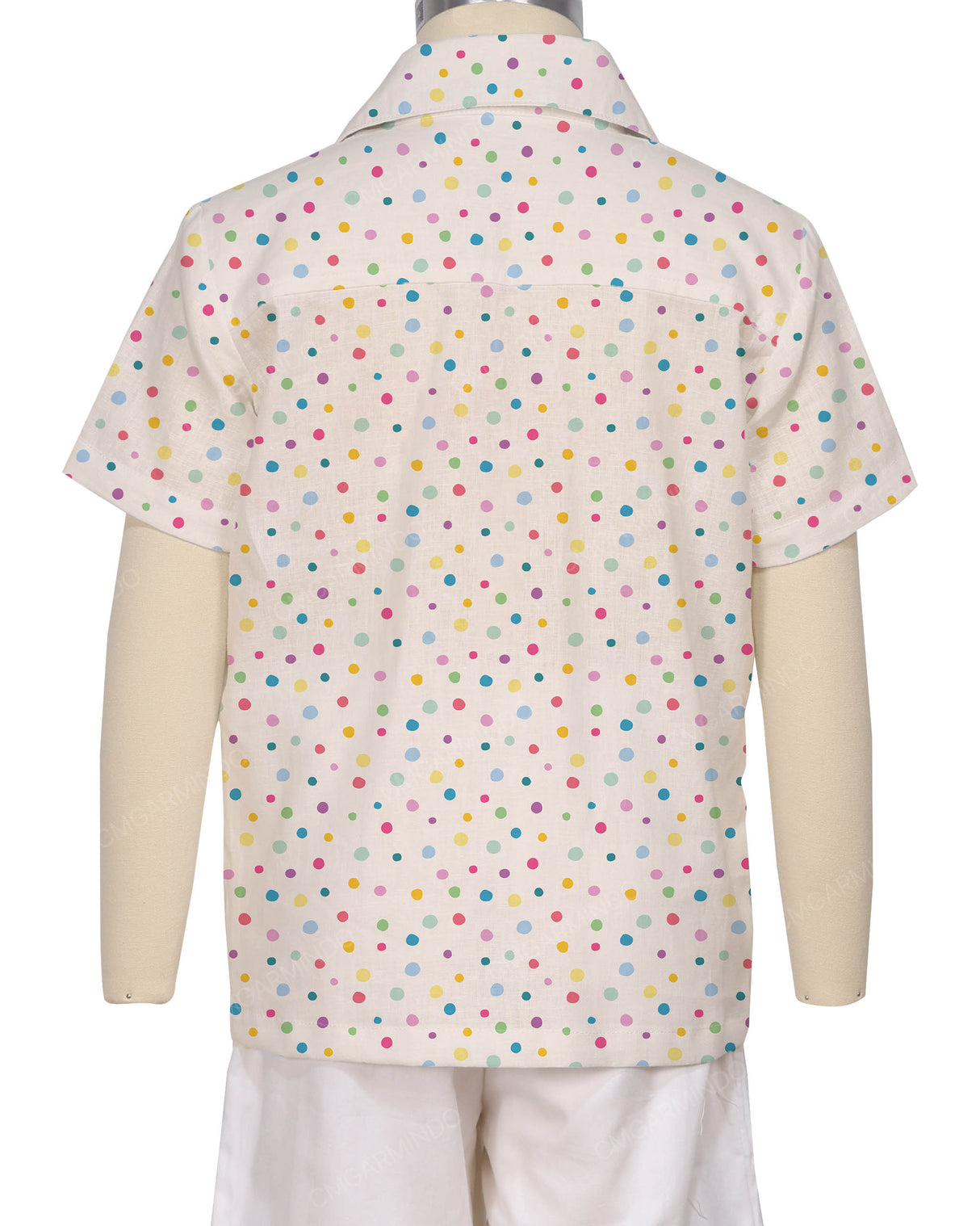 Regular Short Sleeve Button Up Shirt