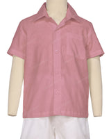 Regular Short Sleeve Button Up Shirt