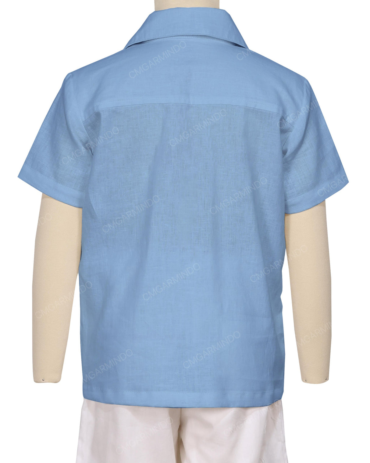 Regular Short Sleeve Button Up Shirt