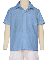 Regular Short Sleeve Button Up Shirt