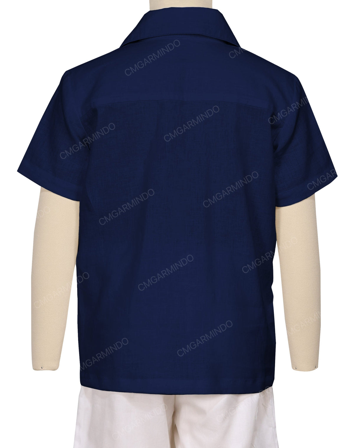 Regular Short Sleeve Button Up Shirt