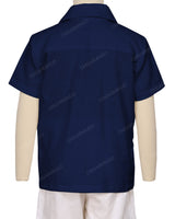 Regular Short Sleeve Button Up Shirt