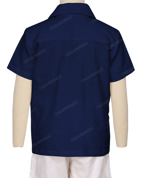 Regular Short Sleeve Button Up Shirt