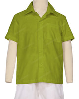 Regular Short Sleeve Button Up Shirt