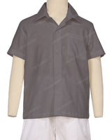 Regular Short Sleeve Button Up Shirt