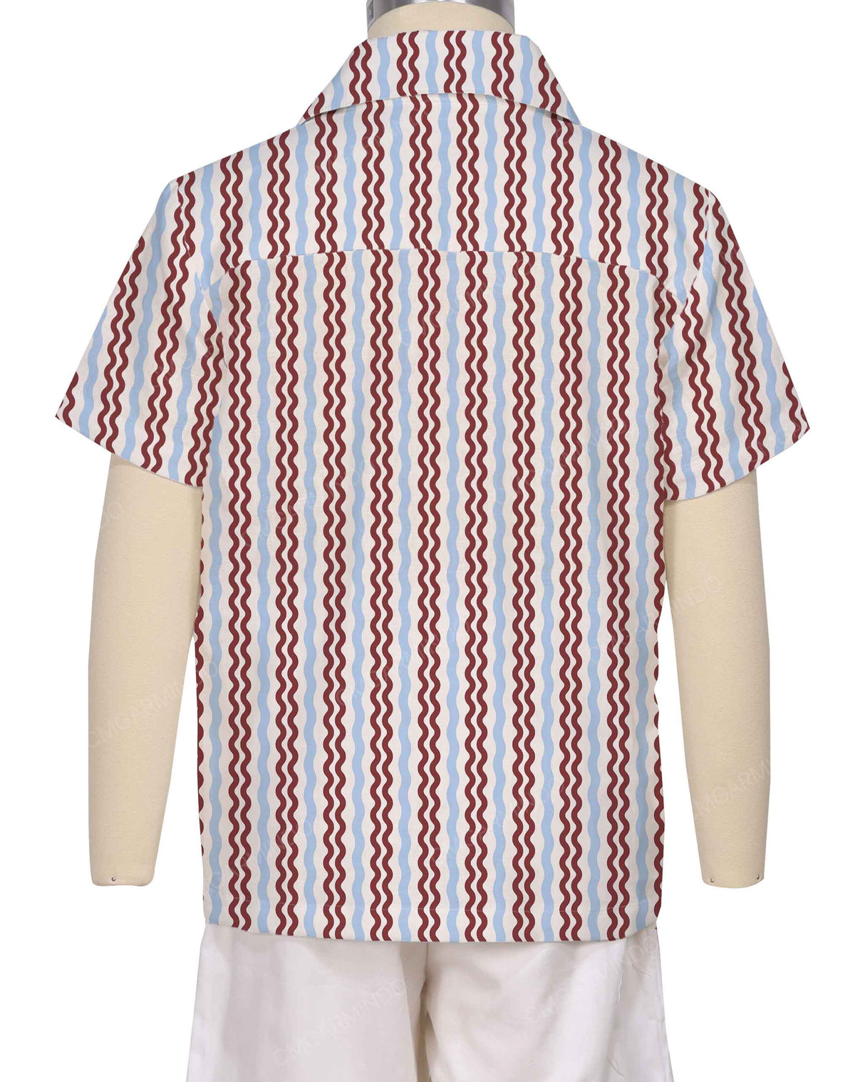 Regular Short Sleeve Button Up Shirt