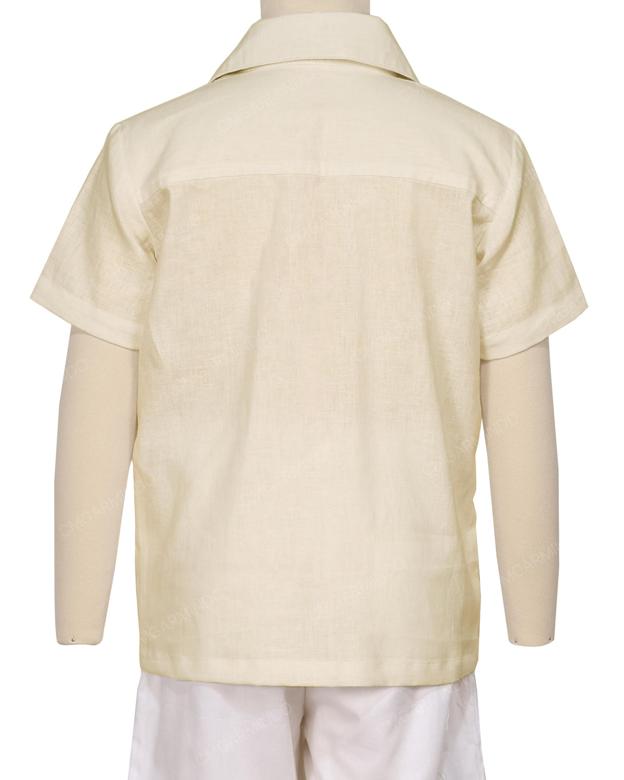 Regular Short Sleeve Button Up Shirt