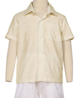 Regular Short Sleeve Button Up Shirt