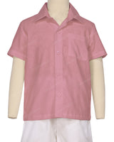 Regular Short Sleeve Button Up Shirt