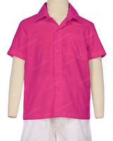 Regular Short Sleeve Button Up Shirt