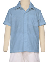 Regular Short Sleeve Button Up Shirt