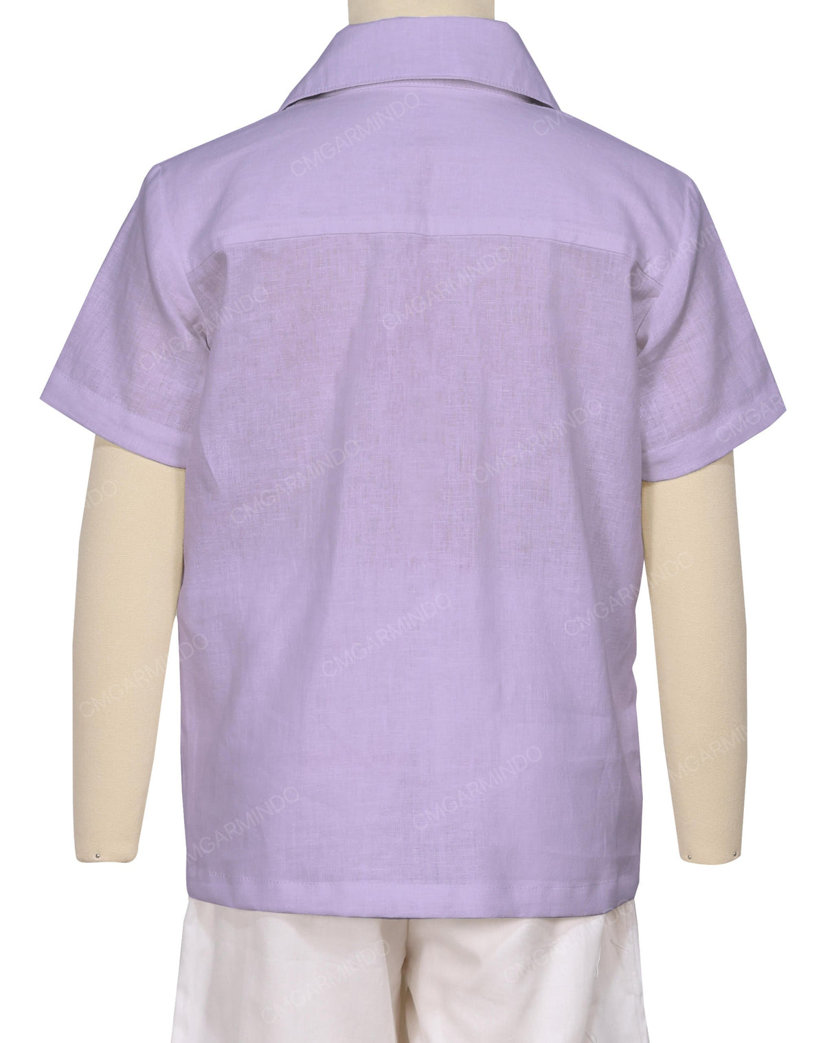 Regular Short Sleeve Button Up Shirt