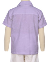 Regular Short Sleeve Button Up Shirt