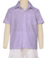 Regular Short Sleeve Button Up Shirt