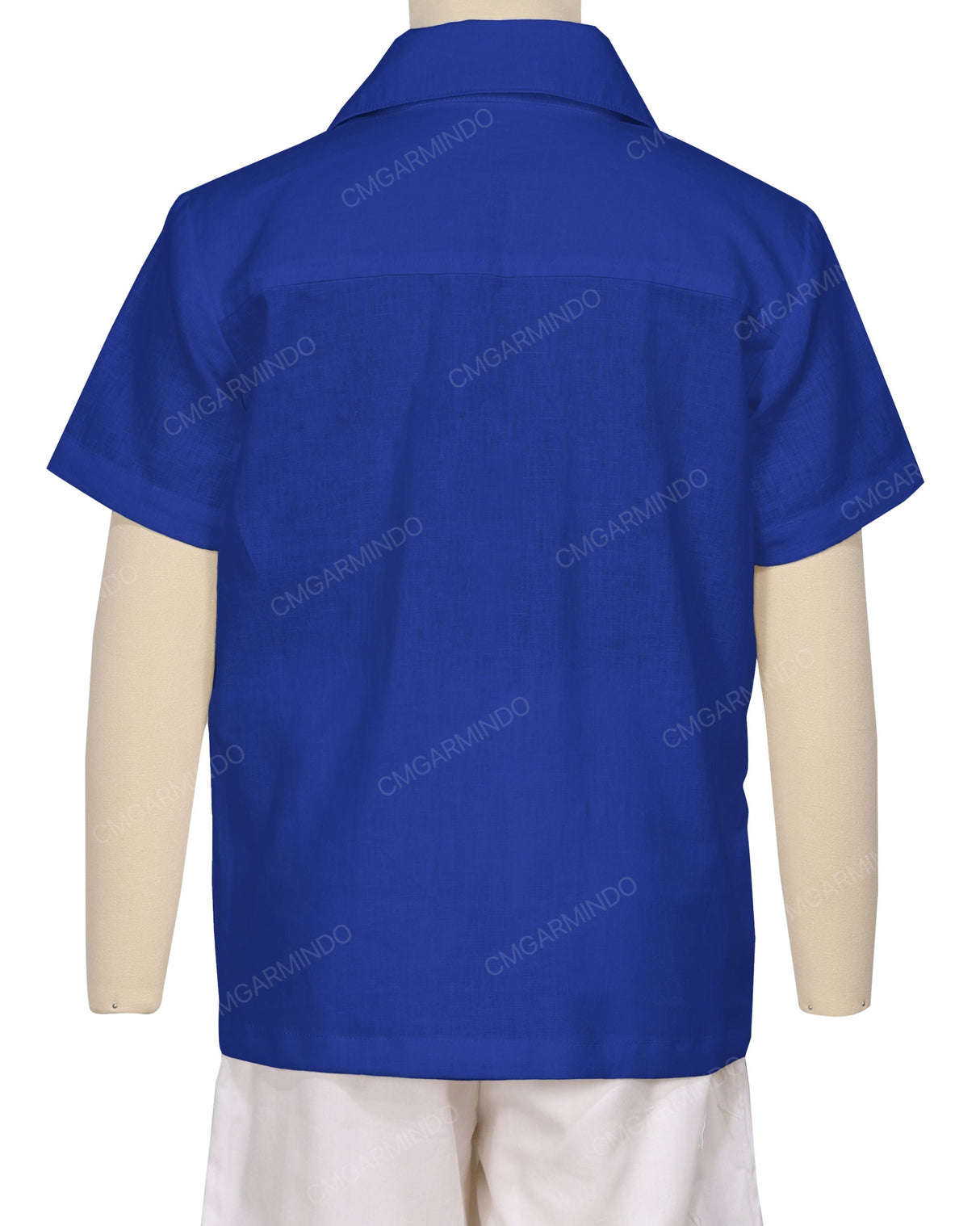 Regular Short Sleeve Button Up Shirt