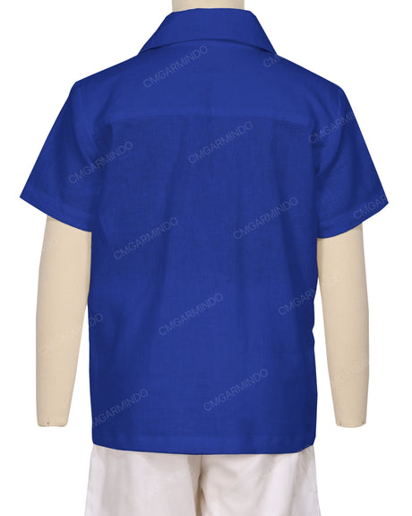 Regular Short Sleeve Button Up Shirt