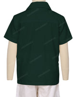 Regular Short Sleeve Button Up Shirt