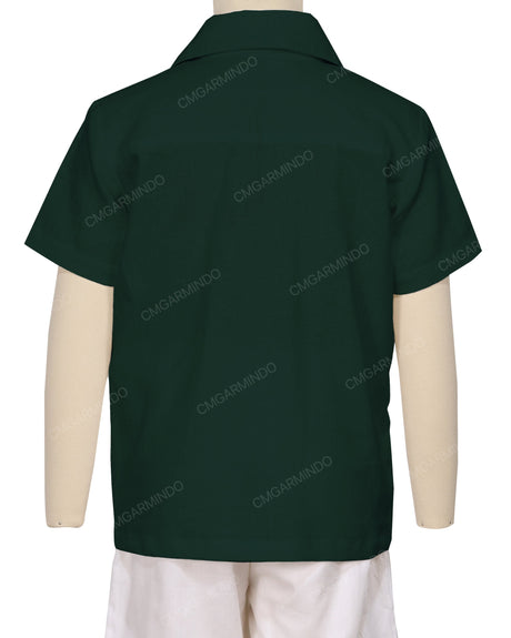 Regular Short Sleeve Button Up Shirt