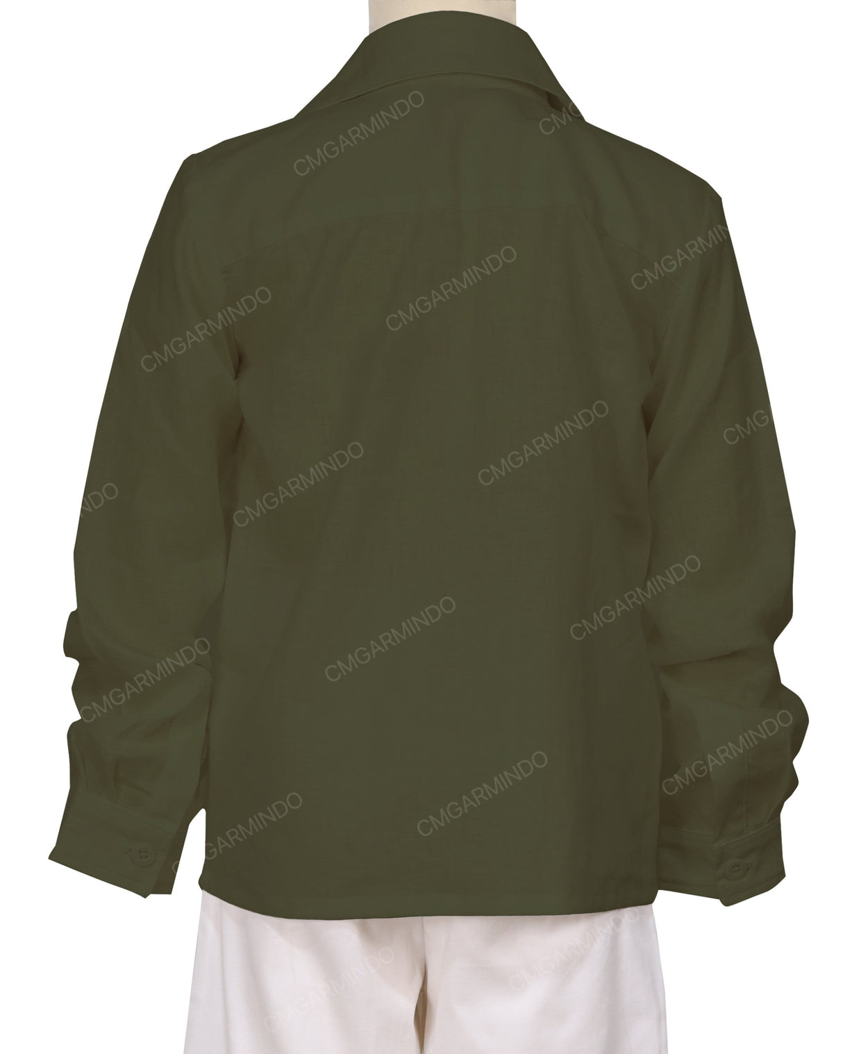 Regular Long Sleeve Button up Shirt