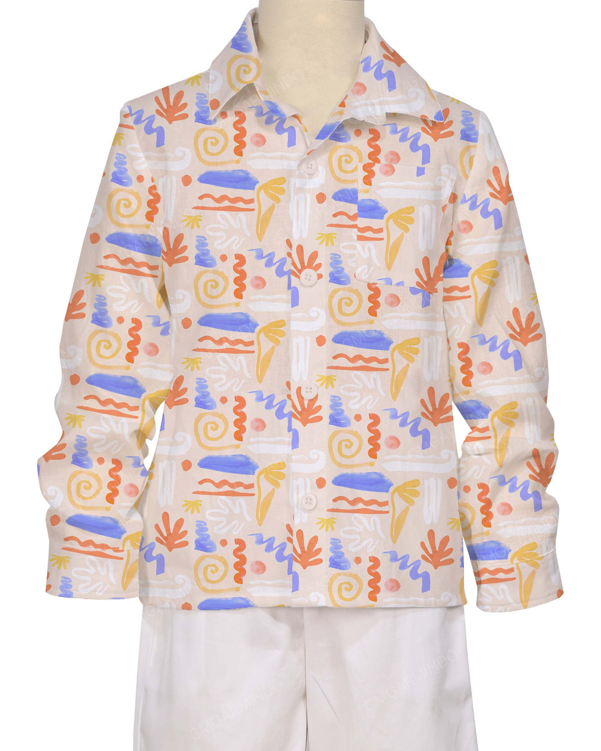 Regular Long Sleeve Button up Shirt