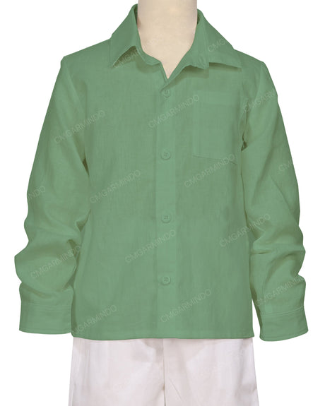 Regular Long Sleeve Button up Shirt