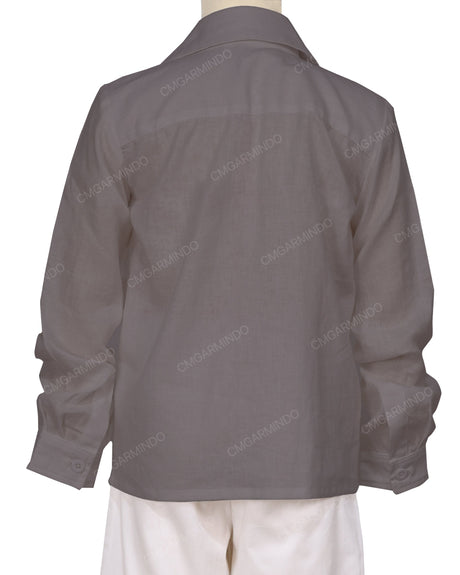 Regular Long Sleeve Button up Shirt
