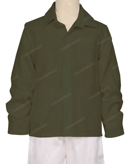 Regular Long Sleeve Button up Shirt
