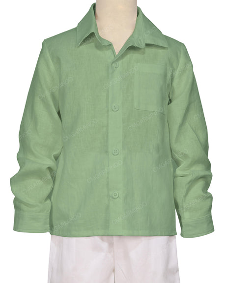 Regular Long Sleeve Button up Shirt