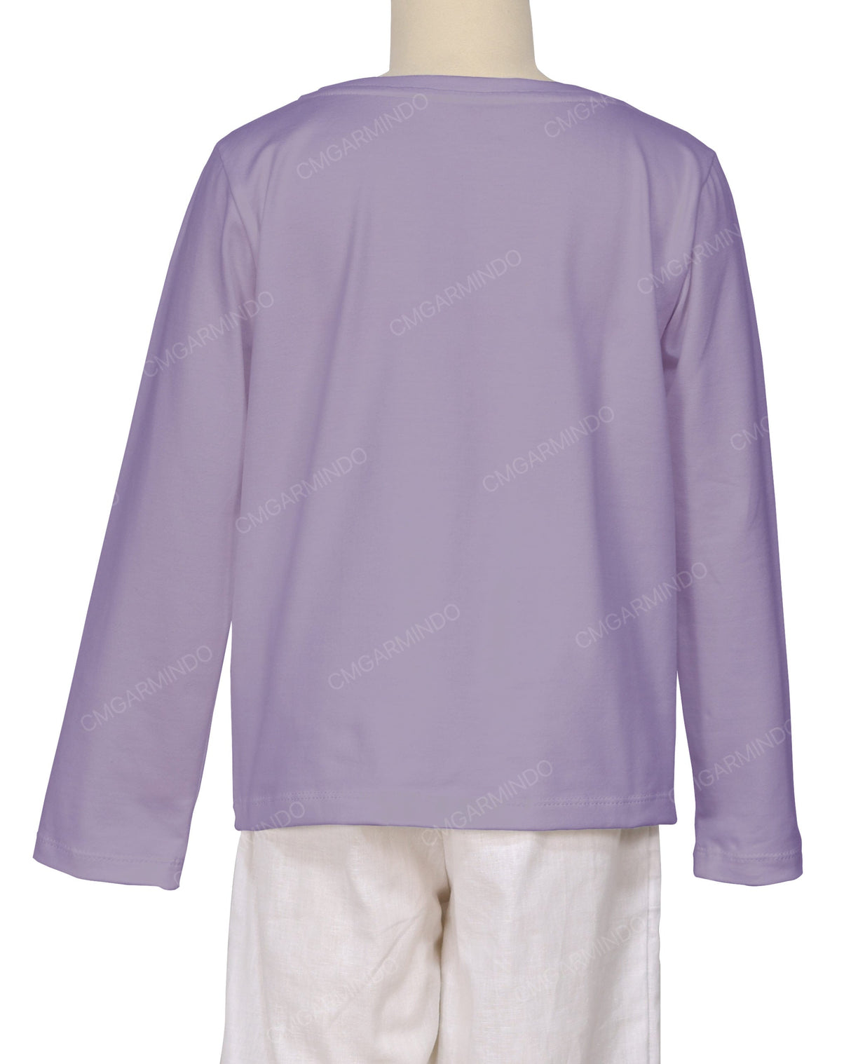 Relaxed Long Sleeve Boat Neck T-shirt