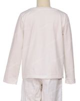 Relaxed Long Sleeve Boat Neck T-shirt